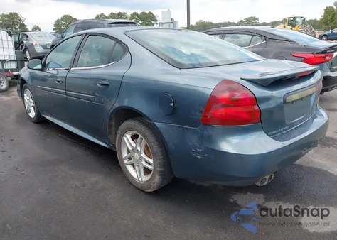 2007 Pontiac Grand Prix Gt z USA, uszkodzony, nr VIN 2G2WR554971137188